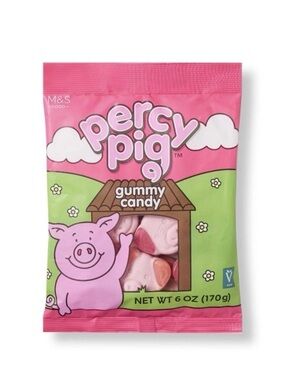 M&S Percy Pig Fruit Gums (2 Pack 6oz)